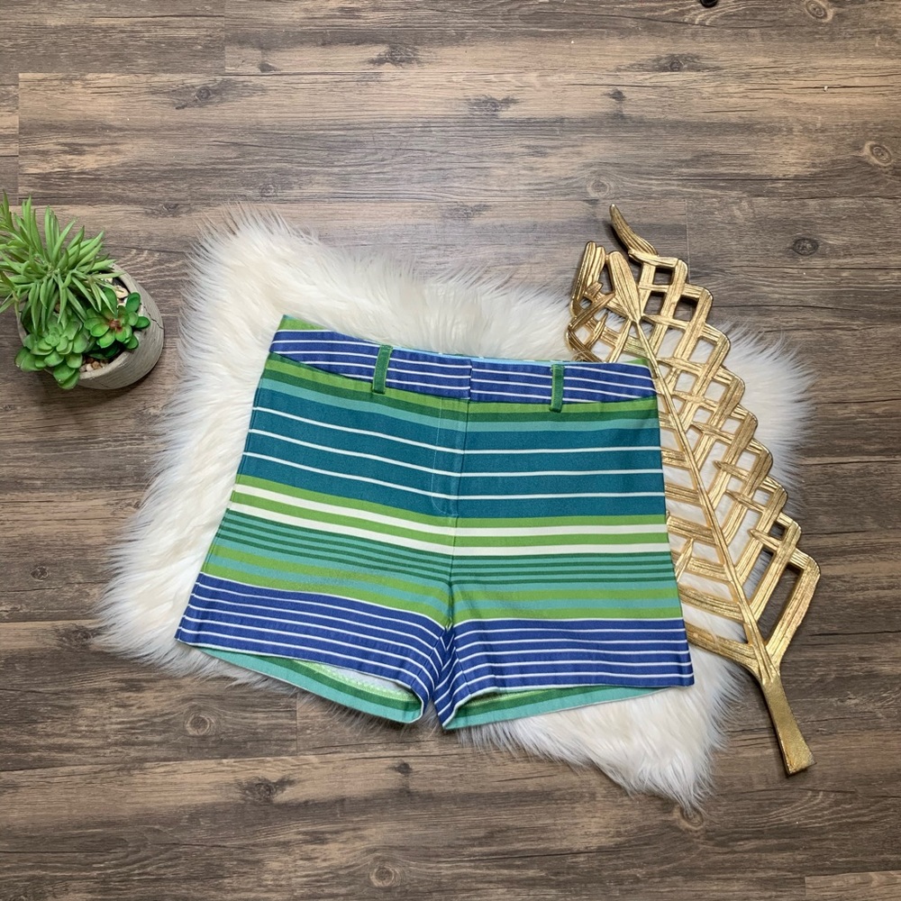 J. Mclaughlin Stripe Tina Shorts